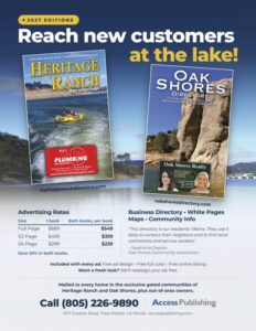 Heritage Ranch and Oak Shores Flyer